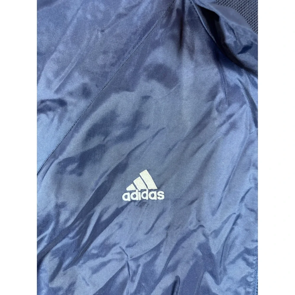 Vintage Adidas Notre Dame Fighting Irish Navy Blue‎ Full Zip Jacket Men's XXL